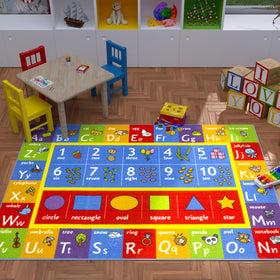 KC Cubs machine-washable rug cleans easily after busy days