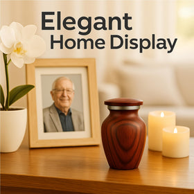 KC Katie Collection urn offers portable, dignified memorial moments.