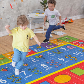 KC Cubs kid-friendly illustrations support storytelling and learning moments on the mat.