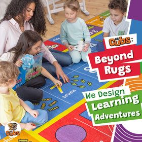 KC Cubs durable low-pile rug withstands daily use in classrooms and bedrooms.