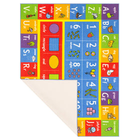 KC Cubs ready-to-decorate play area rug complements any room layout.