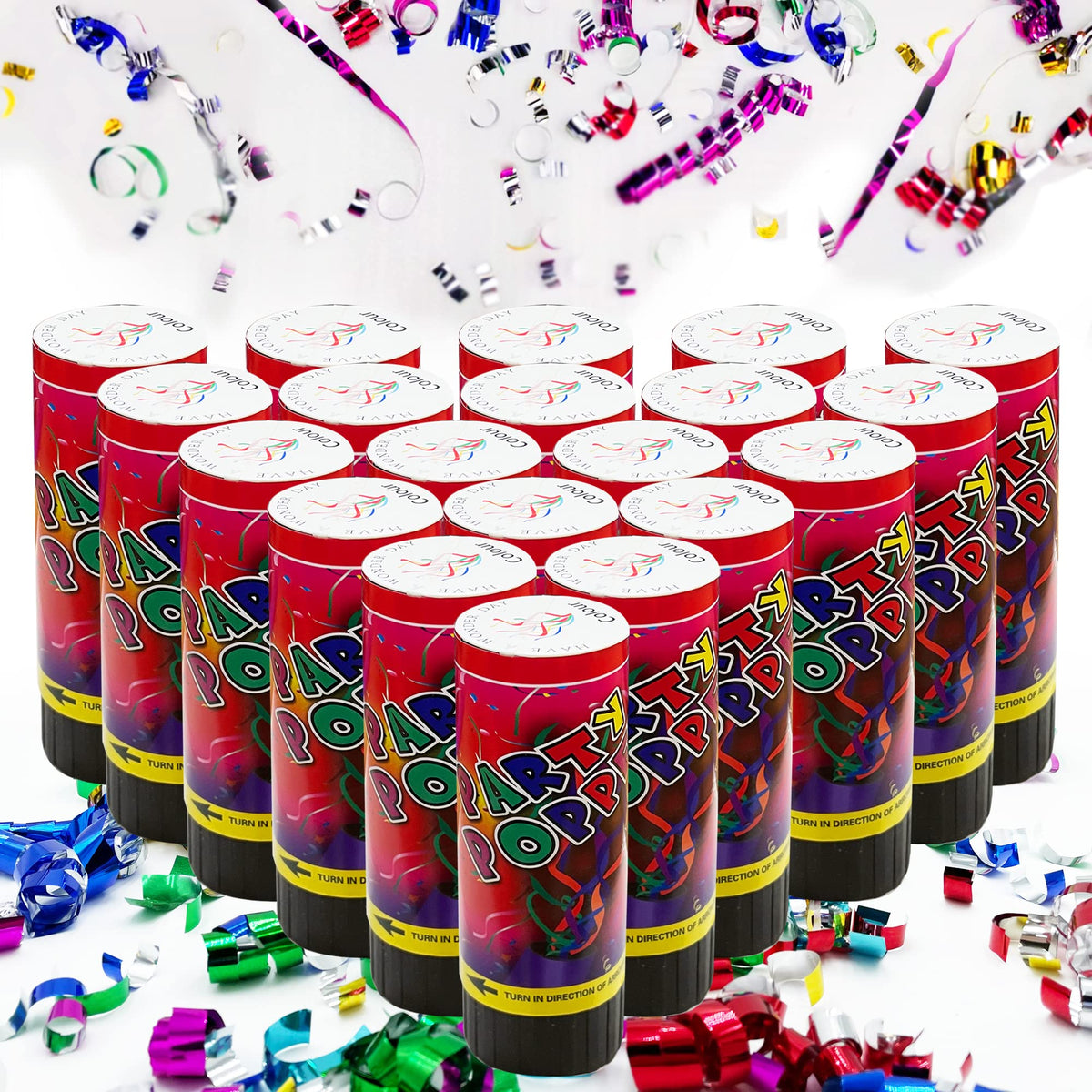 KDPATFAV confetti cannon skyward burst enhances dramatic wedding photos.
