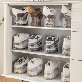 Keappubest clear design improves closet visibility and shoe selection