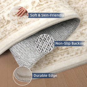 Kearoat soft low-pile 0.24 inch runner ensuring smooth door clearance.