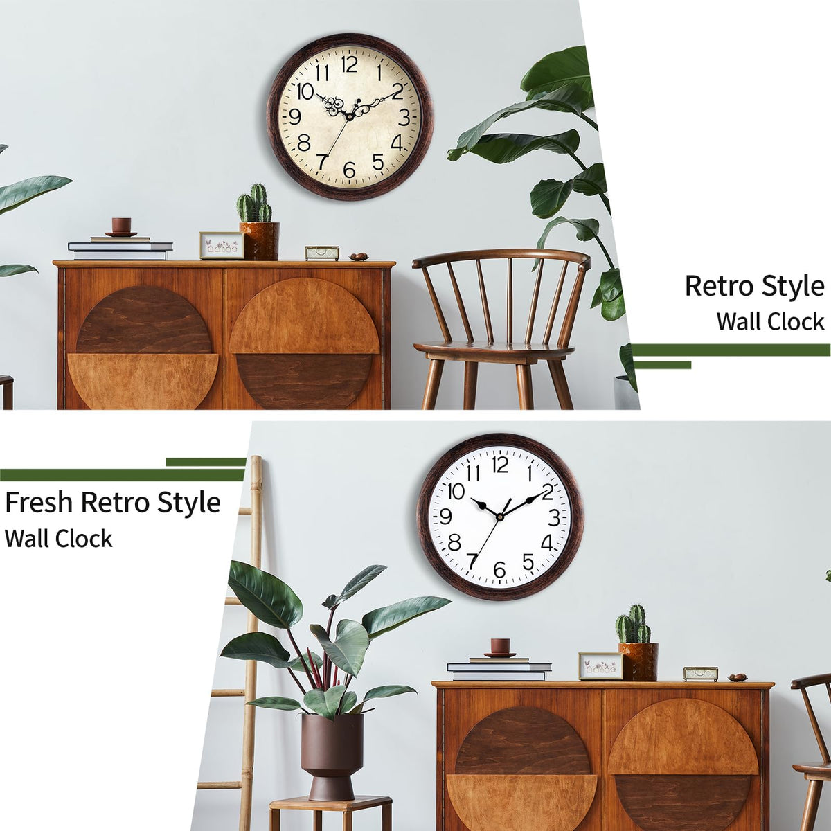 KECYET durable bronze clock frame designed for long-lasting use
