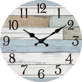 KECYET wall clock front view with large readable digits for quick time checks