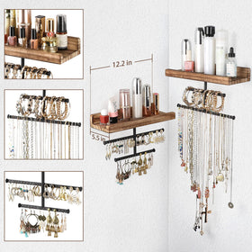 Keebofly earrings bars display for quick selection and tangle-free storage