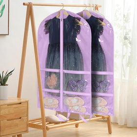 KEEG bag doubles as closet storage for coats and dresses when not used for costumes