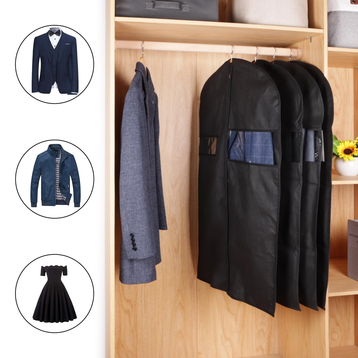 KEEGH breathable nonwoven fabric garment bag keeps garments fresh
