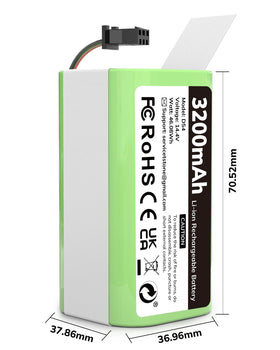 Keenstone Deebot N79S battery pack supports extended vacuuming