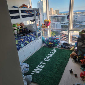 KEEP OFF Wet Grass Rug bathroom mat with soft surface for daily use