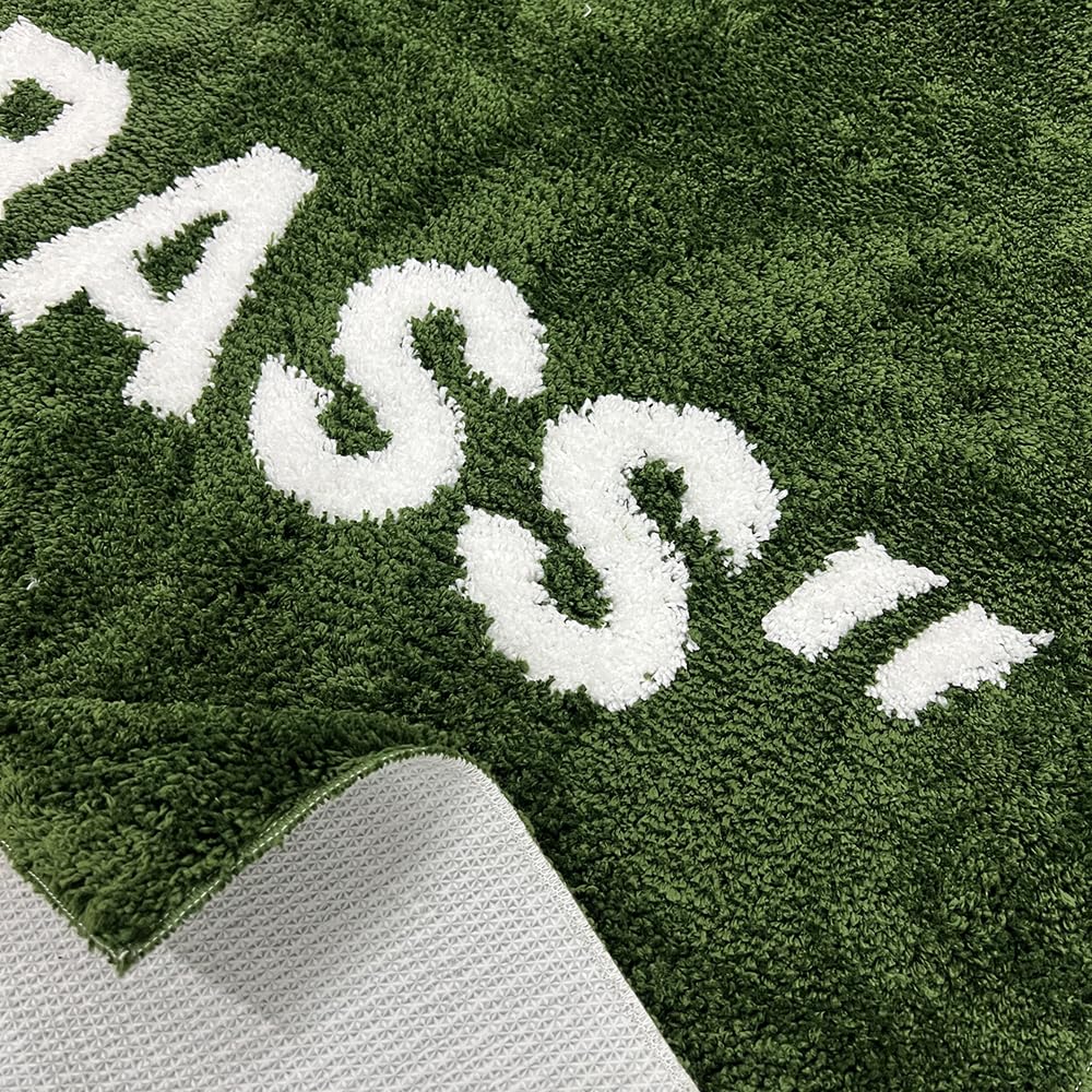 KEEP OFF Wet Grass Rug dorm room decor adds contemporary charm