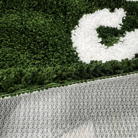 KEEP OFF Wet Grass Rug floor care is easy to clean and maintain color