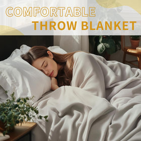 Keepitcozi dorm room blanket adds cozy decor and comfort.