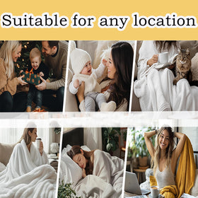 keepitcozi Movie Popcorn Blanket outdoors for picnics and camping trips
