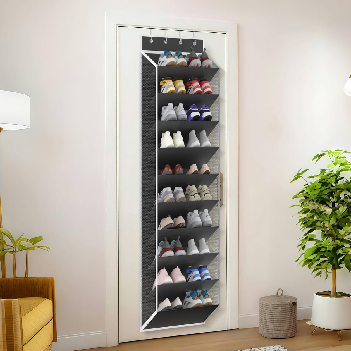 KEEPJOY mesh pockets visible contents for quick retrieval and organization