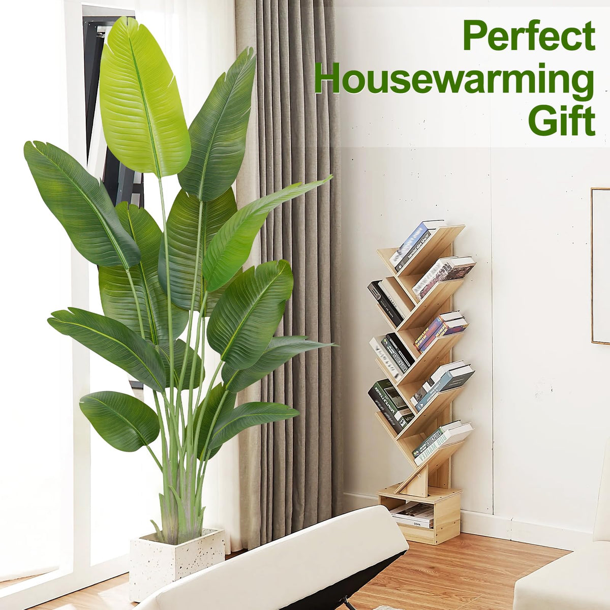 Keeplush lifelike green leaves add instant calm to spaces.