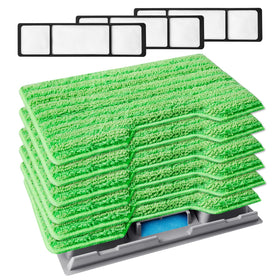 KeePow dirt chamber upgrade pad showing enlarged debris space for efficient cleaning