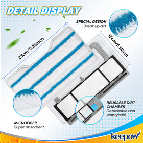 KeePOW pad is machine washable for up to 100 uses.