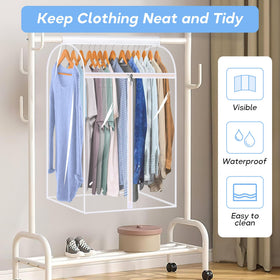 KEETDY garment bag provides high capacity for storing many outfits