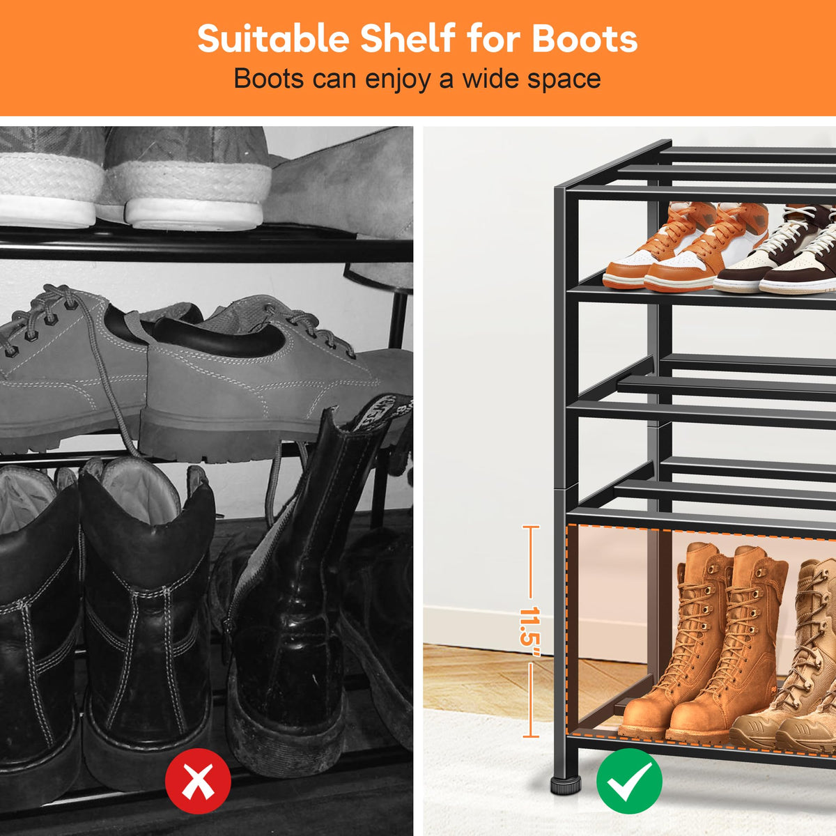 KEETDY rack demonstrates capacity of 24 pairs across six tiers