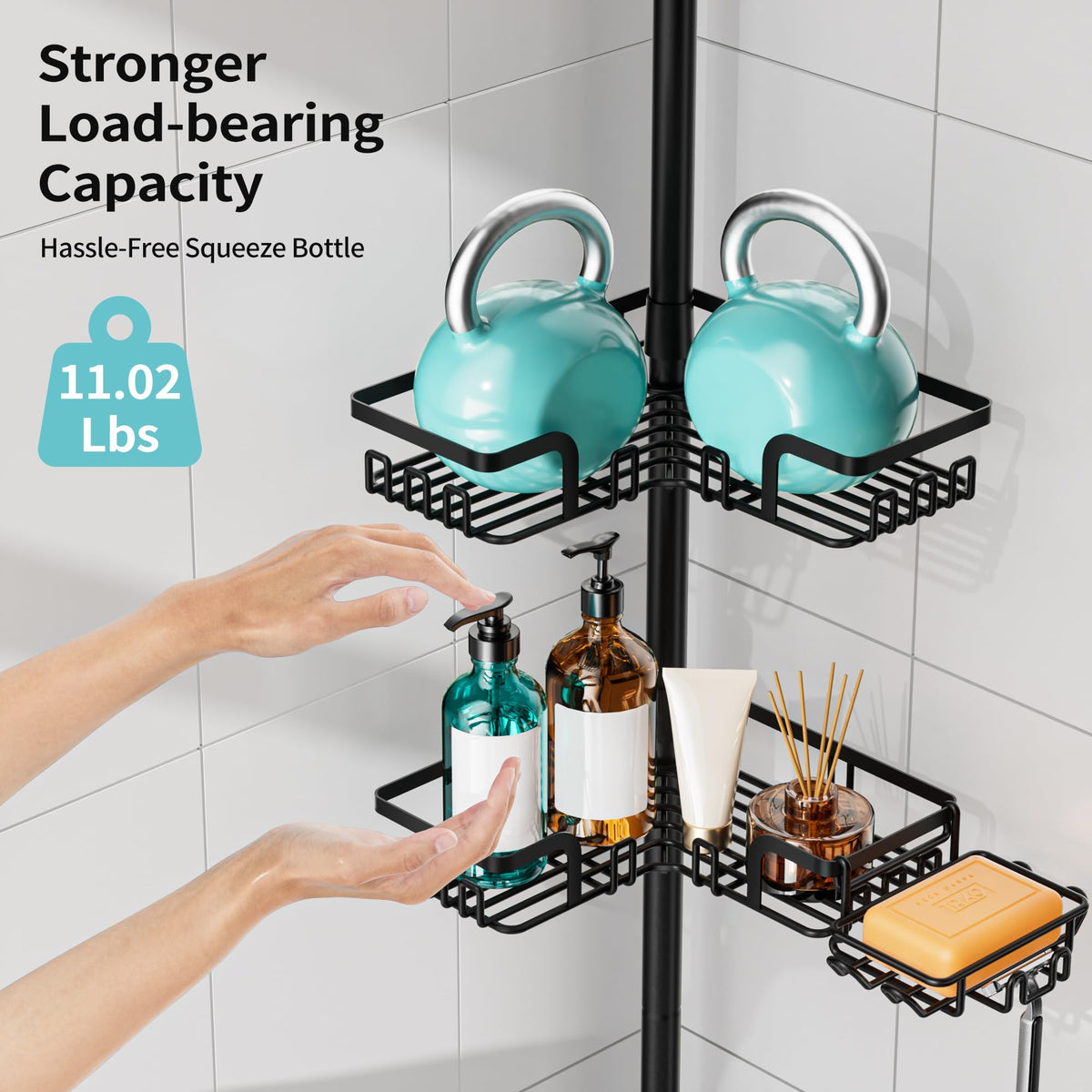 KEGII open hollow baskets promote fast drainage and easy cleaning