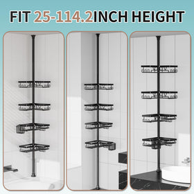KEGII rustproof bathroom storage designed to endure humidity with a neat look.