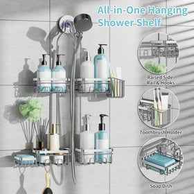 KEGII soap dish storage keeps bars dry and accessible during showers.