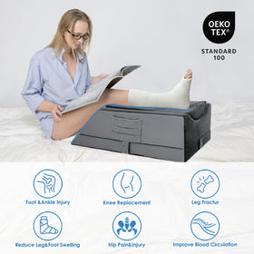 Kehangte non-slip bottom prevents movement on beds or couches