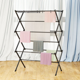 KeingGcopr drying rack extended to 40 inches for wide drying area