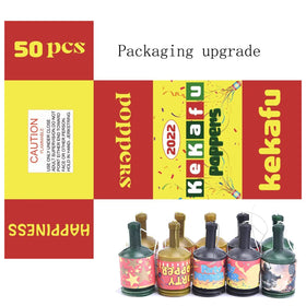Kekafu confetti poppers are kid-friendly party favors for events.
