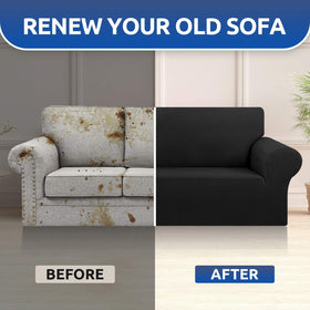 KEKUOU couch protector extends sofa lifespan with durable stretch fabric.