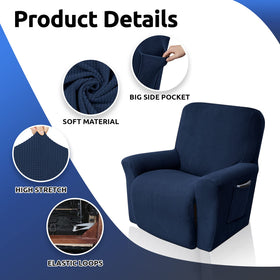 Durable jacquard weave helps KEKUOU recliner cover prolong furniture life