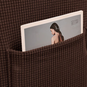 KEKUOU recliner cover is machine washable at 30°C