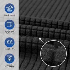 KEKUOU slipcover installation in minutes with clear instructions for quick refresh.