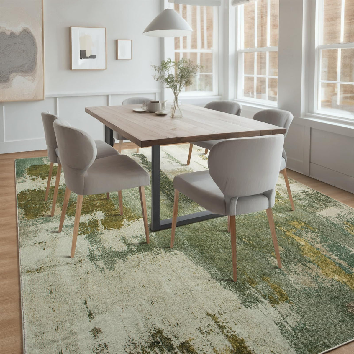 Kelarea durable rug is ideal for dorms, offices, and busy homes