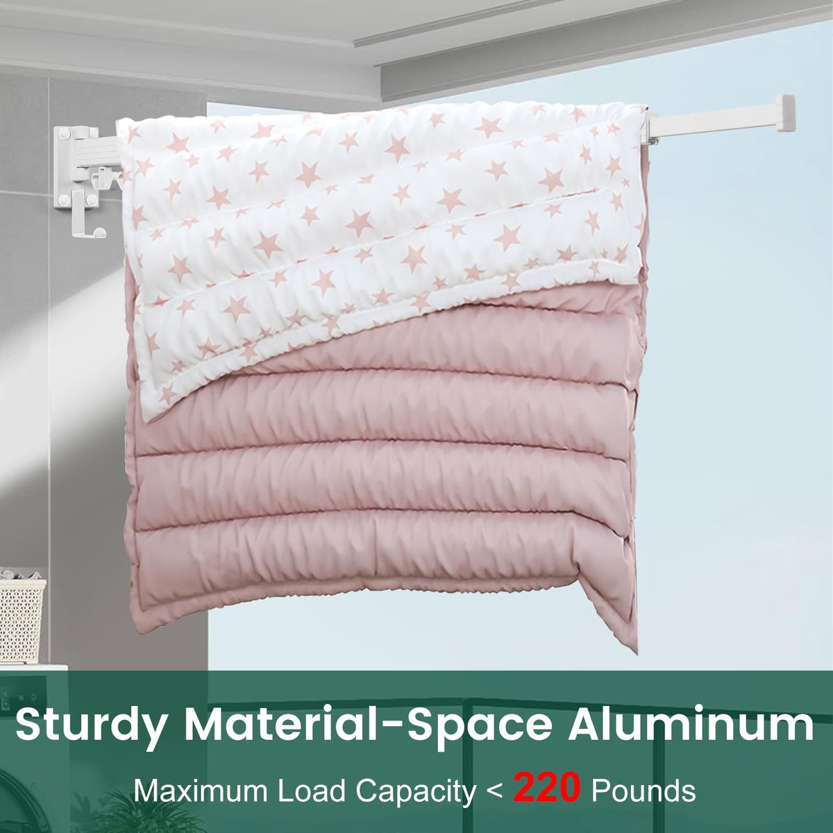 Kelisiting laundry room setup shows modern compact design
