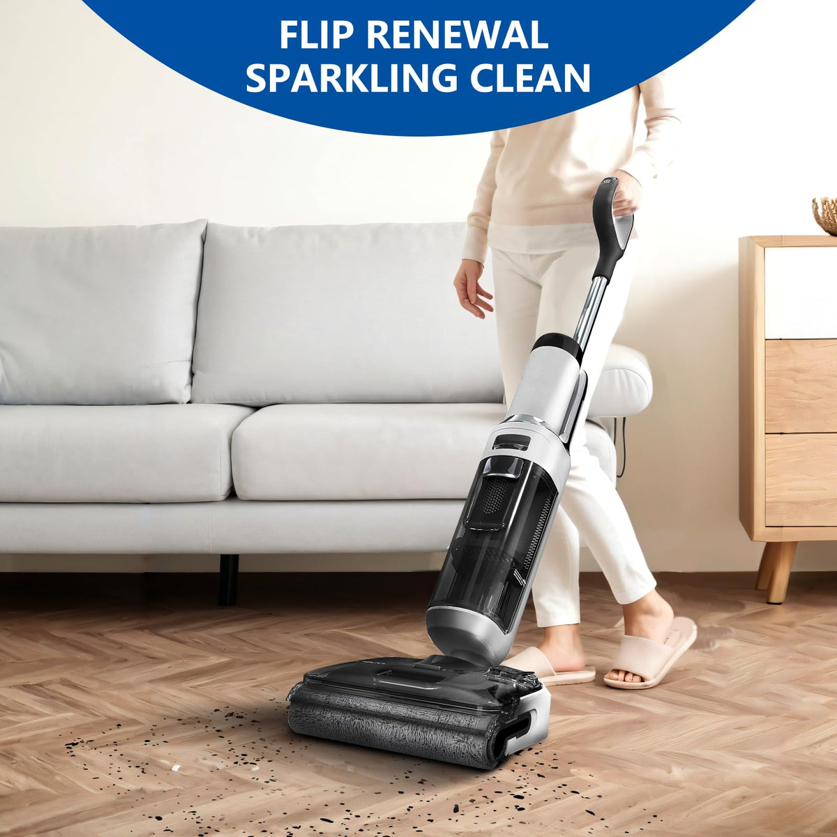 Keluke Stretch self-cleaning design reduces debris after use.
