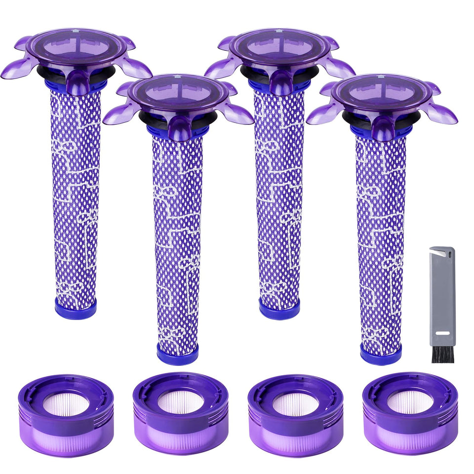 Keluke filter kit fits Dyson V7/V8 and restores efficient filtration