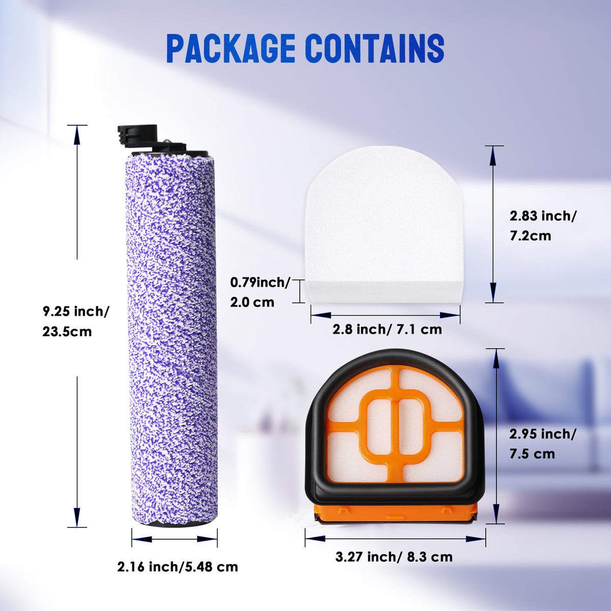 Keluke vacuum maintenance tips visual emphasizing regular part replacement