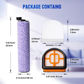 Keluke vacuum maintenance tips visual emphasizing regular part replacement