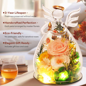 Kemiputi LED lights brighten intimate spaces with a gentle glow.