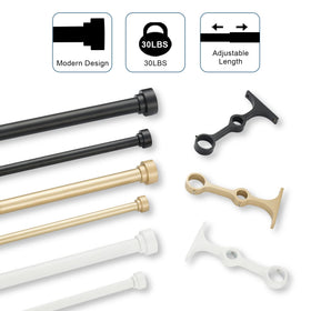 Kemmie installation guide view with two-rod setup and quick tips