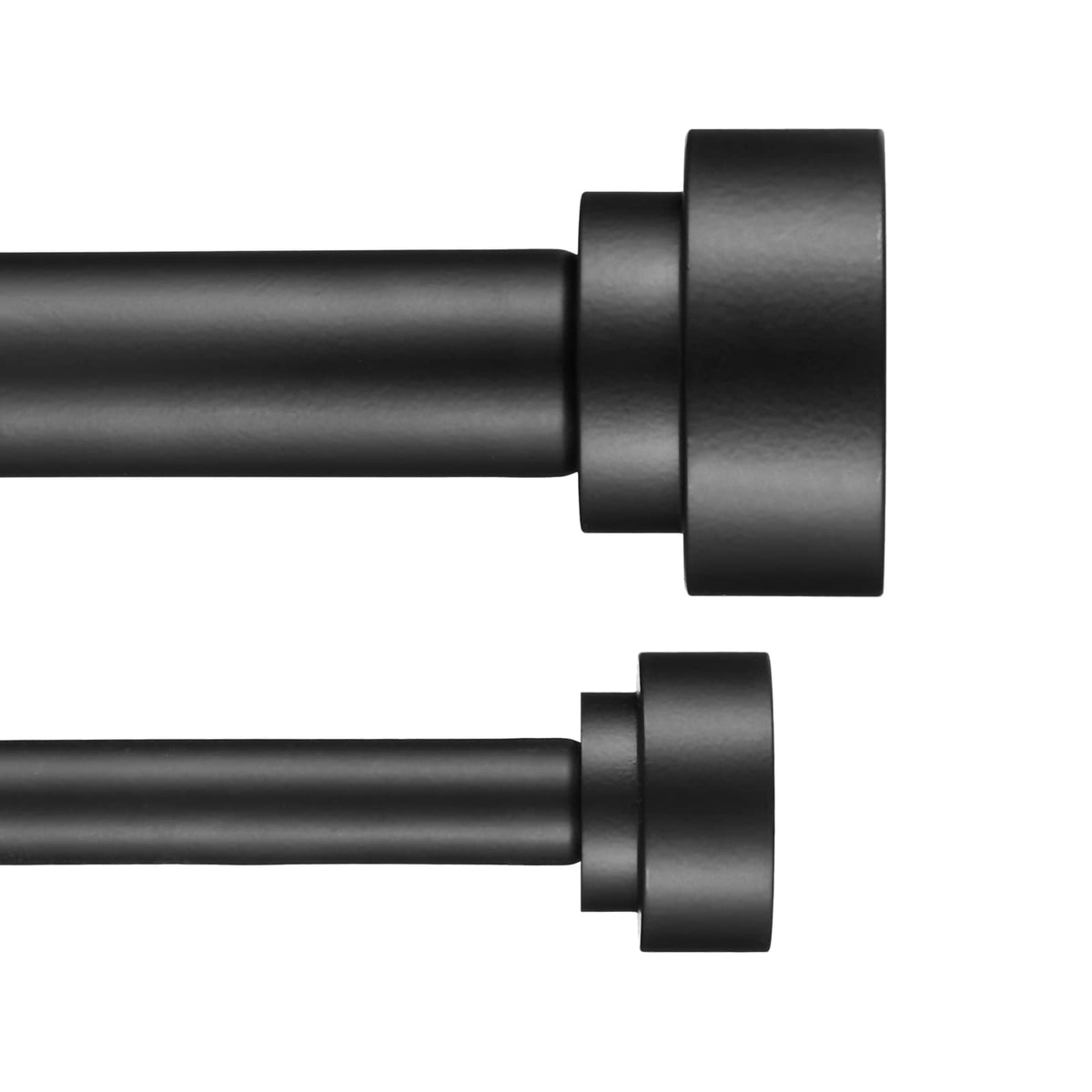 Kemmie telescoping extension demonstrates adjustable fit from 72 to 144 inches