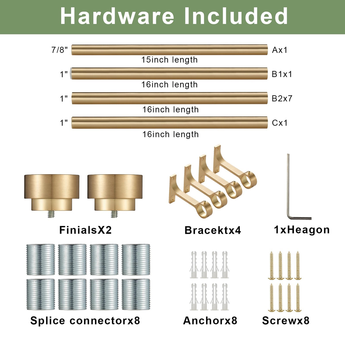 Kemmie matte nickel or warm gold options suit any room design.