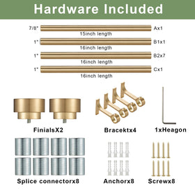 Kemmie matte nickel or warm gold options suit any room design.