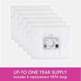 Kenmore Type Q replacement bags shown ready for ongoing use and easy replacement