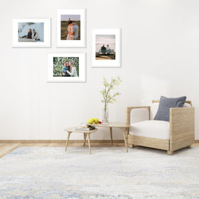 kennethan 12x16 frame with mat back view highlights 8.5x11 photos neatly.