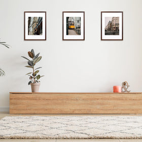 Kennethan frame without mat suitable for 12x16 display on wall