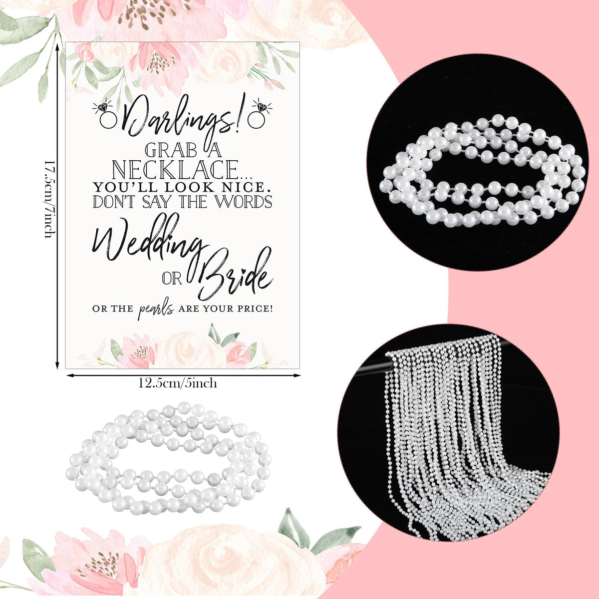 Kenning multicolor sign for fun bridal shower decor and prompts.